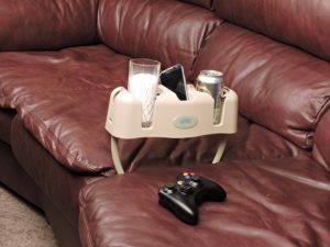 couch and recliner drink holder